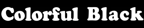Colorful Black